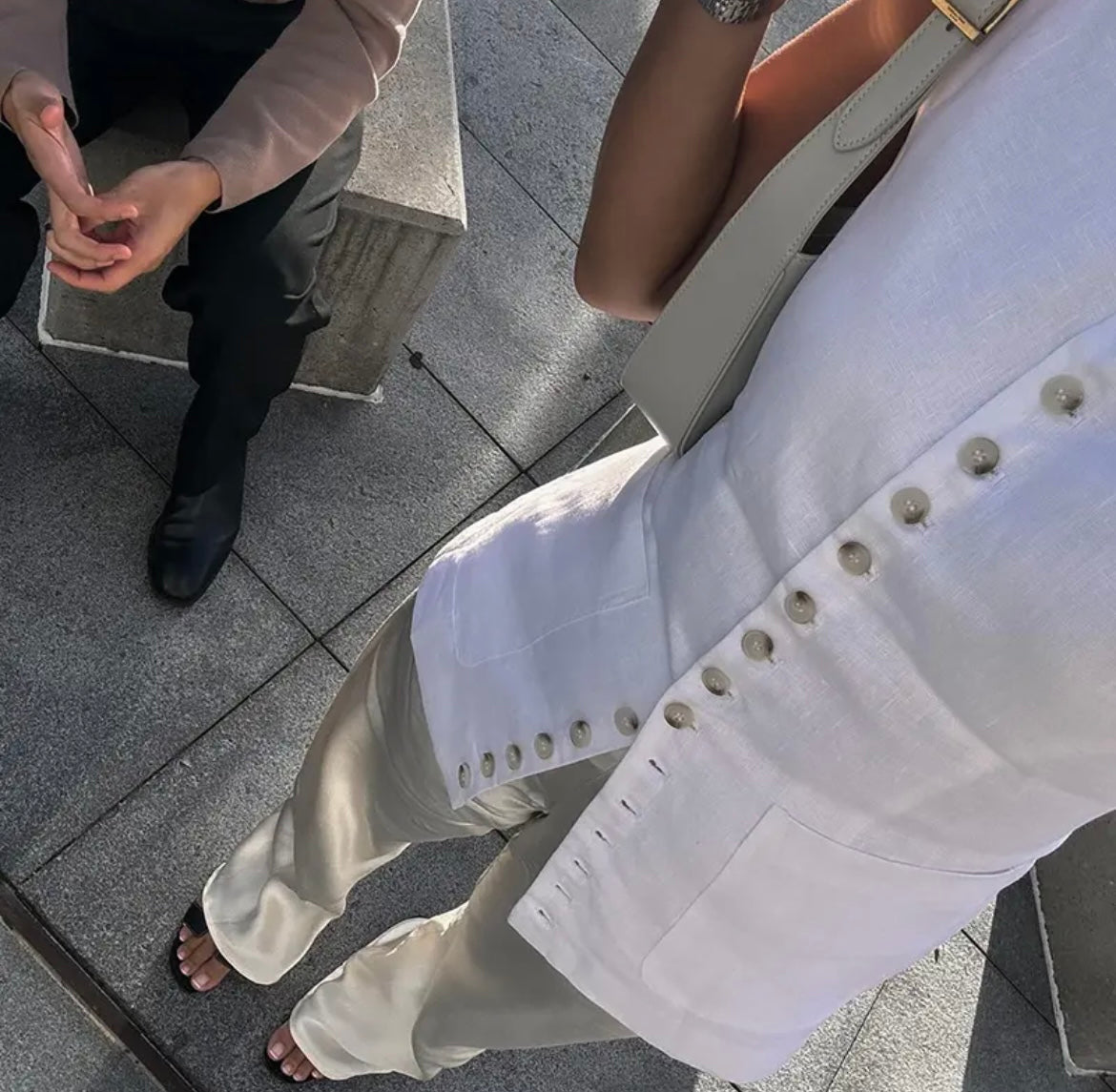 Antonella buttoned vest - House of Maye