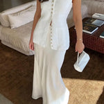 Antonella buttoned vest - House of Maye