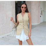 Sandra vest top and maxi skirt - House of Maye